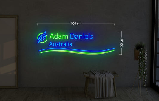 Enseigne au néon LED personnalisée pour entreprise 