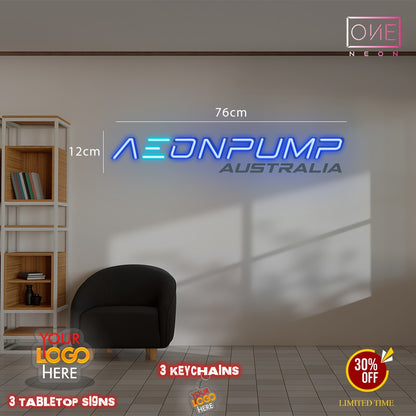 AEONPUMP AUSTRALIA & ENVIRONMENTAL WATER TECHNOLOGIES | LED Neon Sign ( 2 signs)