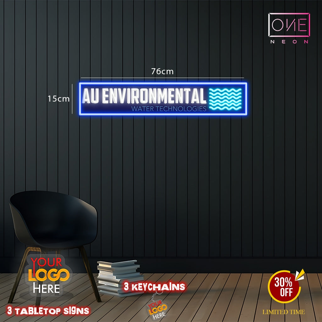 AEONPUMP AUSTRALIA & ENVIRONMENTAL WATER TECHNOLOGIES | LED Neon Sign ( 2 signs)