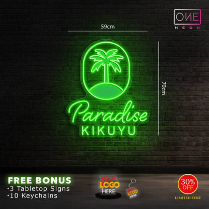 EYKAMP SEEDS + Paradise KYKUYU| LED Neon Sign ( 2 signs)