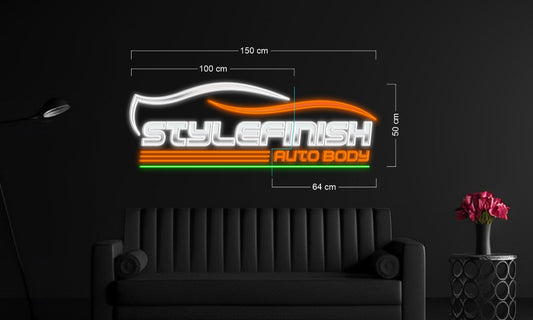 Enseigne au néon LED personnalisée pour entreprise 