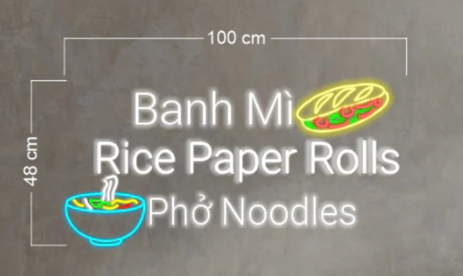 Coffee and Banh Mi | LED Neon Sign (2 signs)