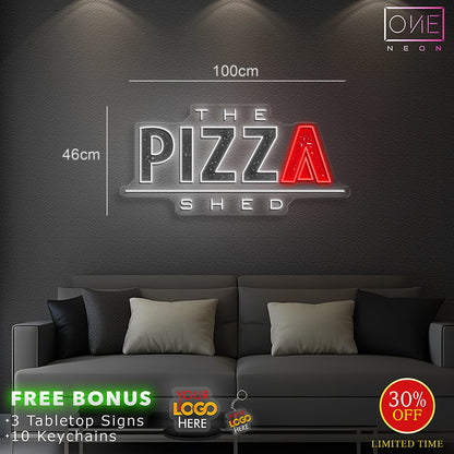 THE PIZZA SHED | LED Neon Sign