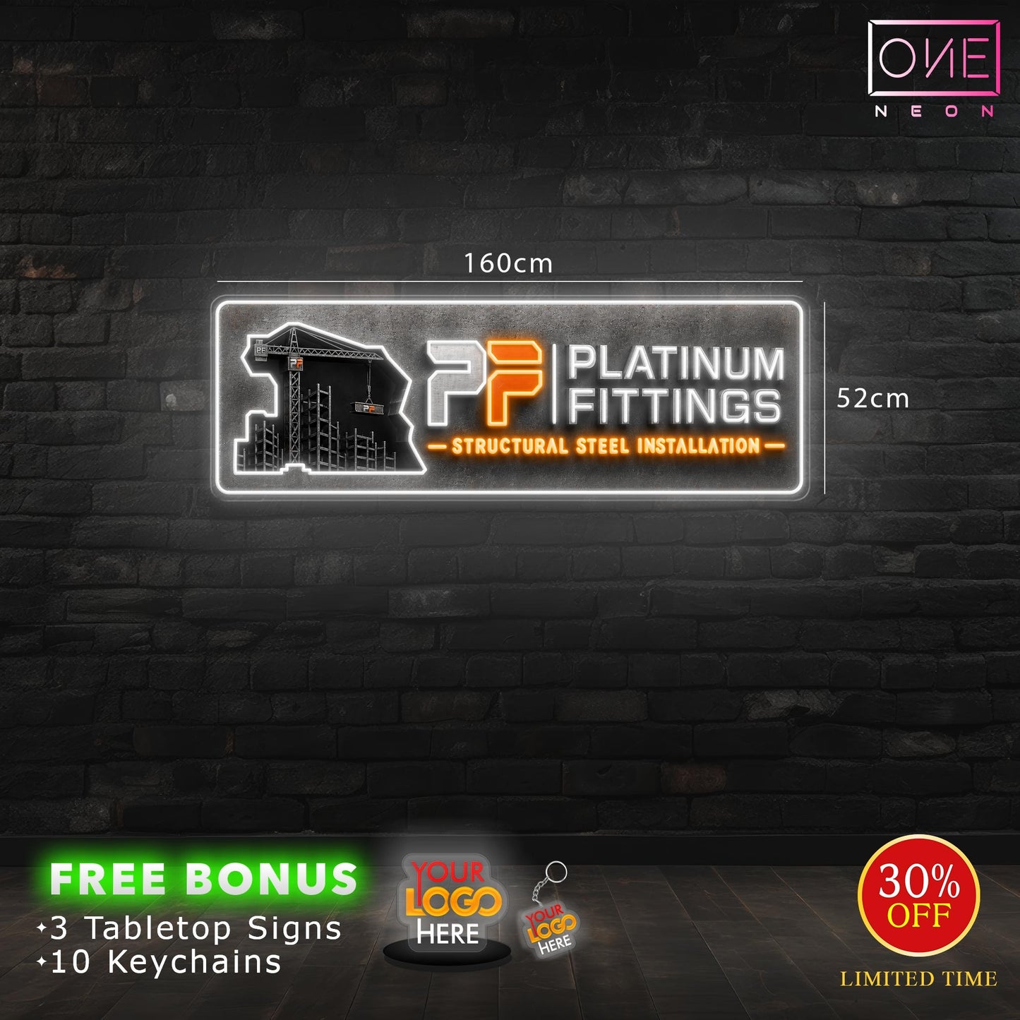 PLATINUM FITTINGS | LED Neon Sign