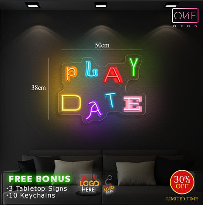 Play Date | LED Neon Sign
