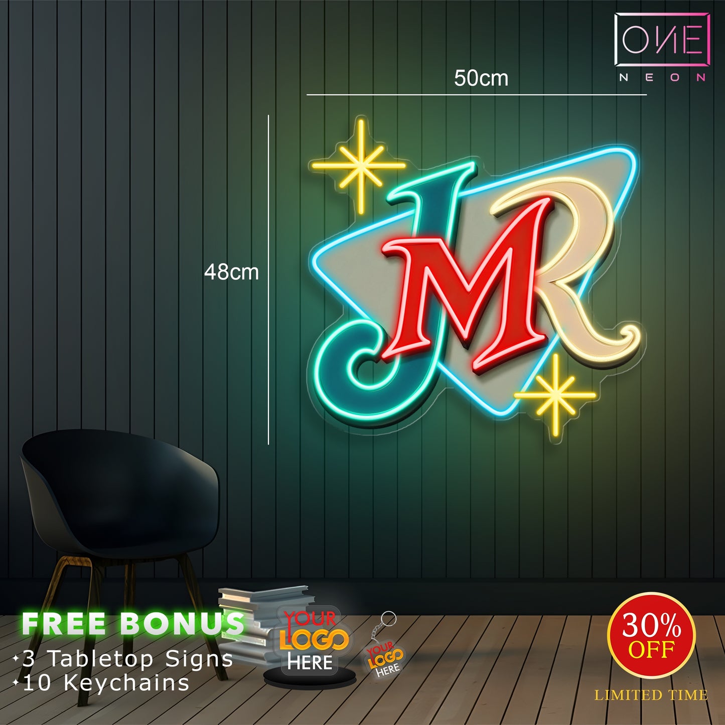 JMR| LED Neon Sign (waterproof)