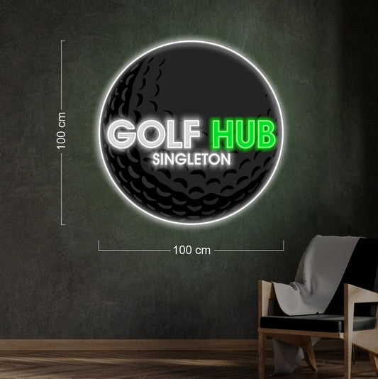 GOLF HUB | LED Neon Sign