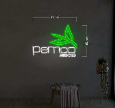 Enseigne au néon LED personnalisée pour entreprise 