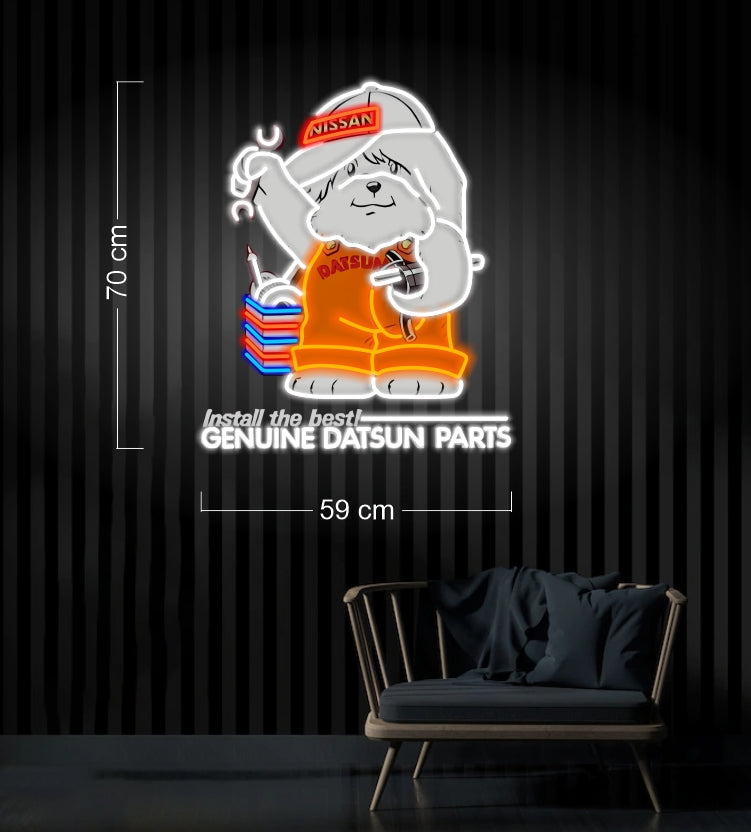 Enseigne au néon LED personnalisée pour entreprise 