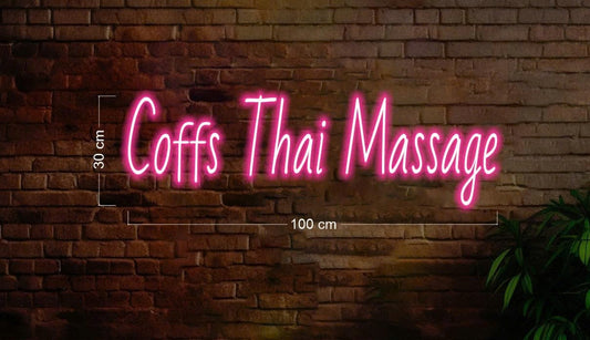 Coff Thai Massage | LED Neon Sign