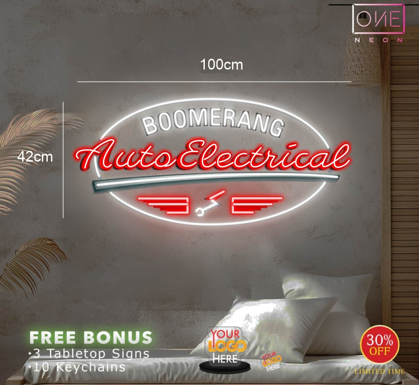 BOOMERANG| LED Neon Sign
