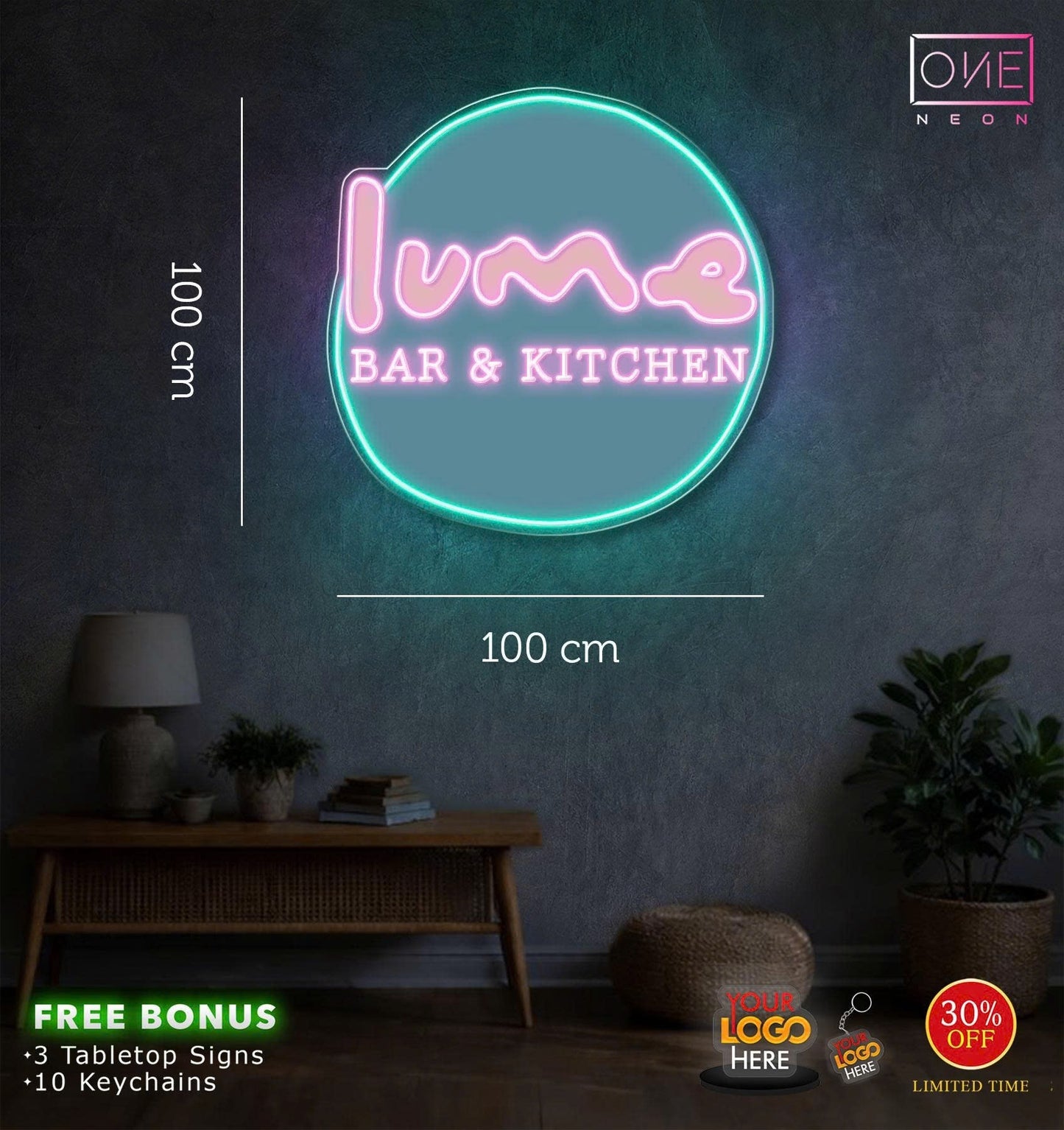 Lume + 3 OFFROAD RACING + 10 MOTORSPORT| LED Neon Sign (14 signs)