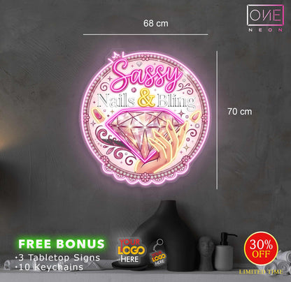 Sassy| LED Neon Sign