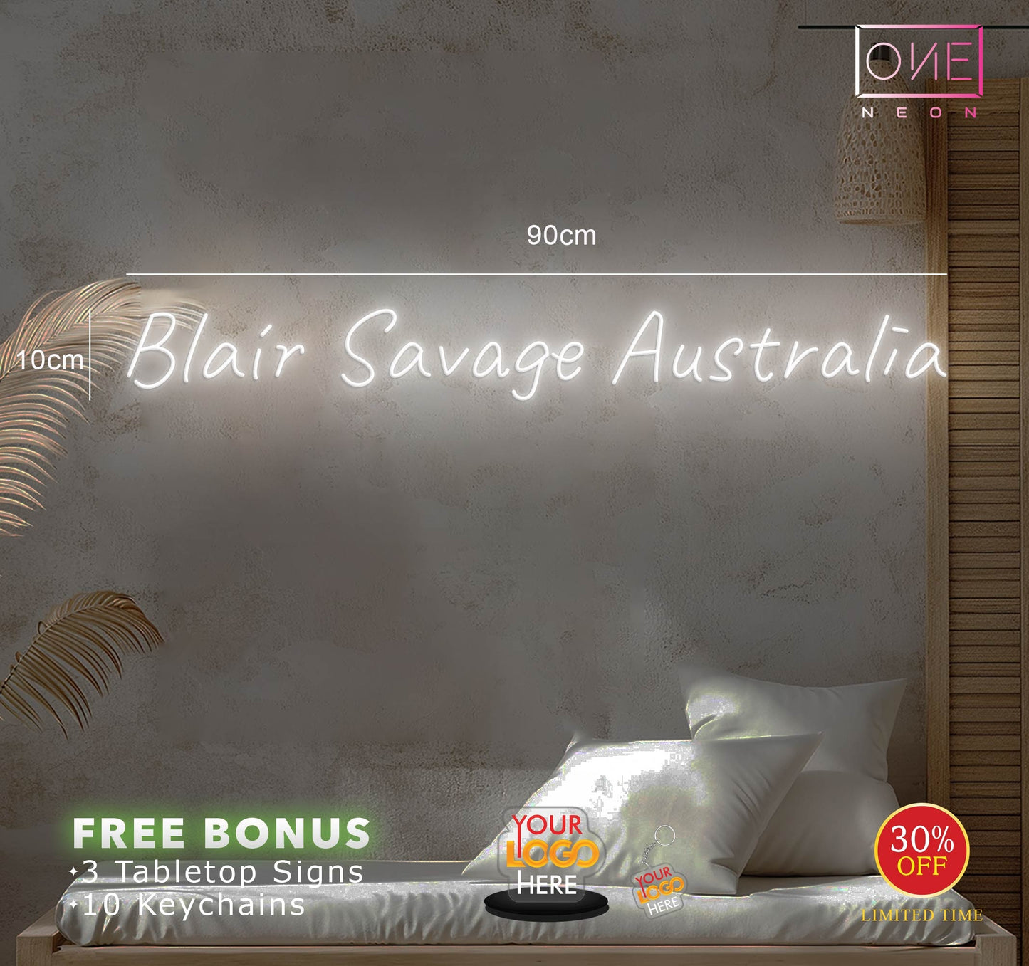 Blair Savage Australia | LED Neon Sign