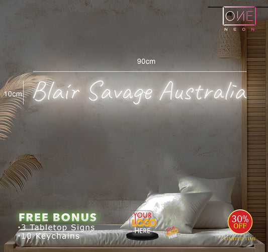Blair Savage Australia | LED Neon Sign