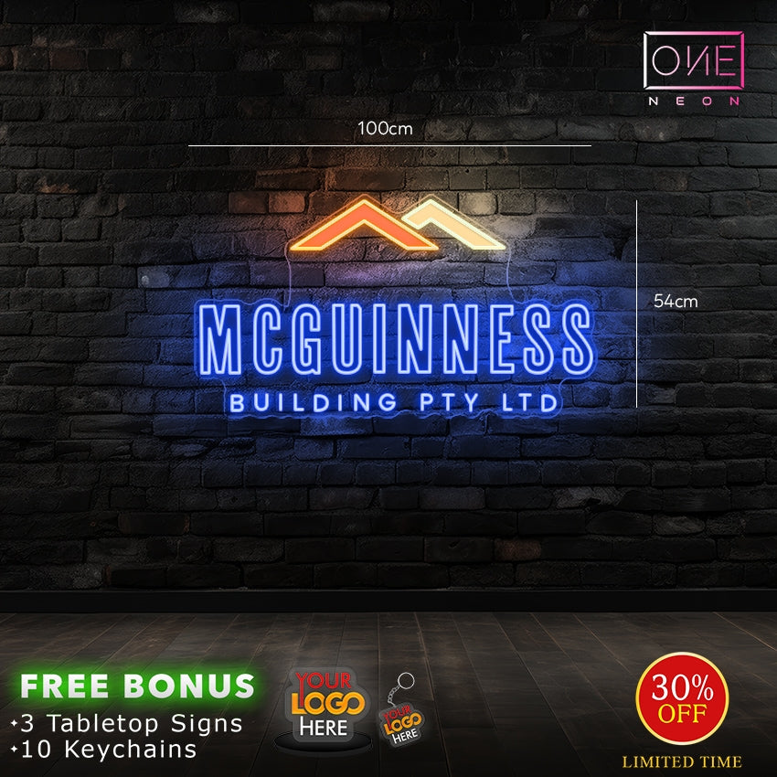 COASTAL PATIOS + MCGUINNESS | LED Neon Sign (2 signs)