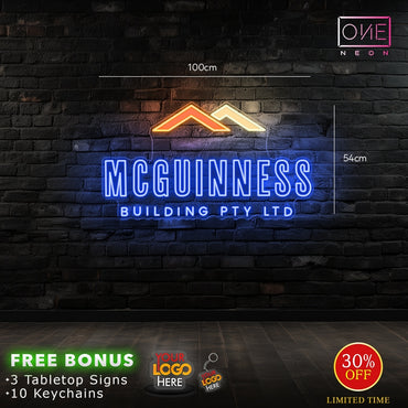 COASTAL PATIOS + MCGUINNESS | LED Neon Sign (2 signs)