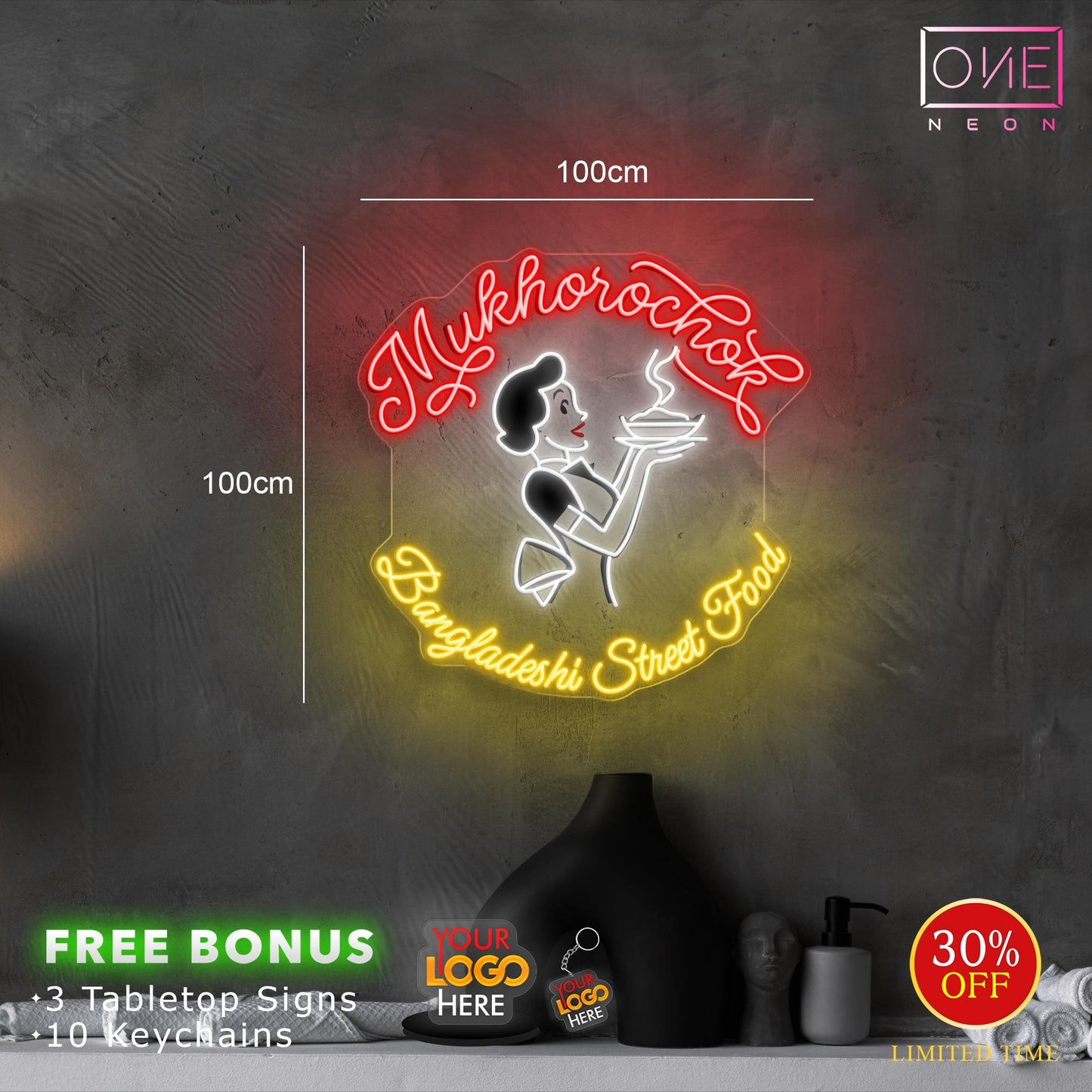 Bangledeshi Street food | LED Neon Sign