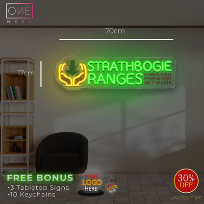 Enseigne au néon LED personnalisée pour entreprise 