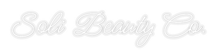 Custom Neon: Soli Beauty Co.