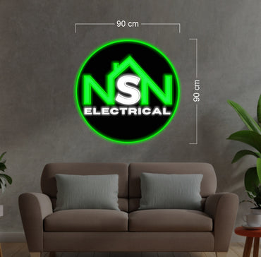 Enseigne au néon LED personnalisée pour entreprise 