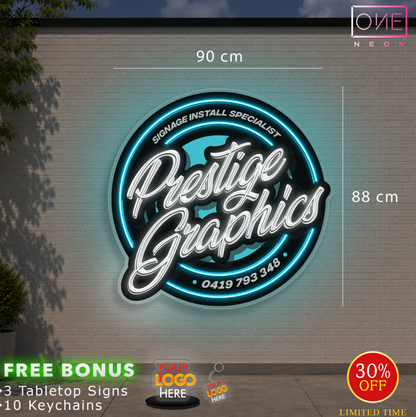Prestige Graphics | LED Neon Sign