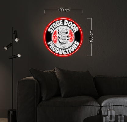 Enseigne au néon LED personnalisée pour entreprise 