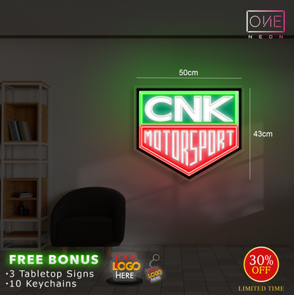 CNK Motorsport | LED Neon Sign