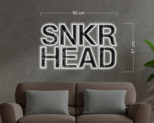 SNKR HEAD| LED Neon Sign
