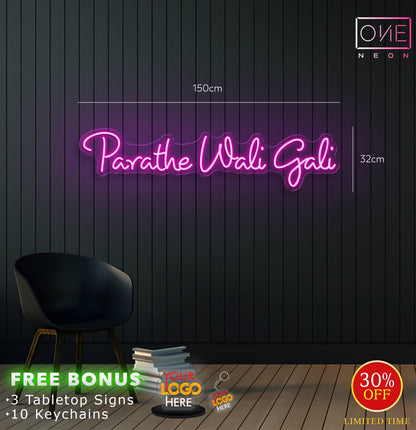 Parathe Wali Gali | LED Neon Sign