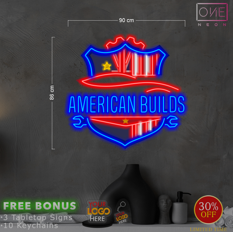 American builds | LED Neon Sign