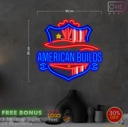 American builds | LED Neon Sign