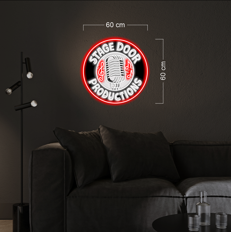 Enseigne au néon LED personnalisée pour entreprise 