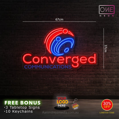 Custom Logo| LED Neon Sign (4 signs)