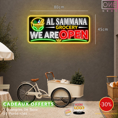 AL SAMMANA | LED Neon Sign (express shipping)
