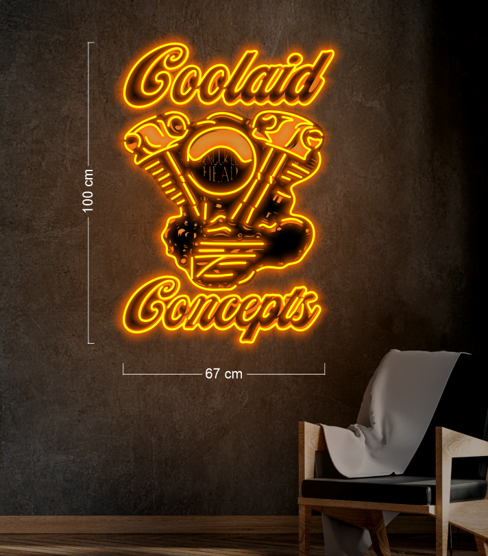 Enseigne au néon LED personnalisée pour entreprise 