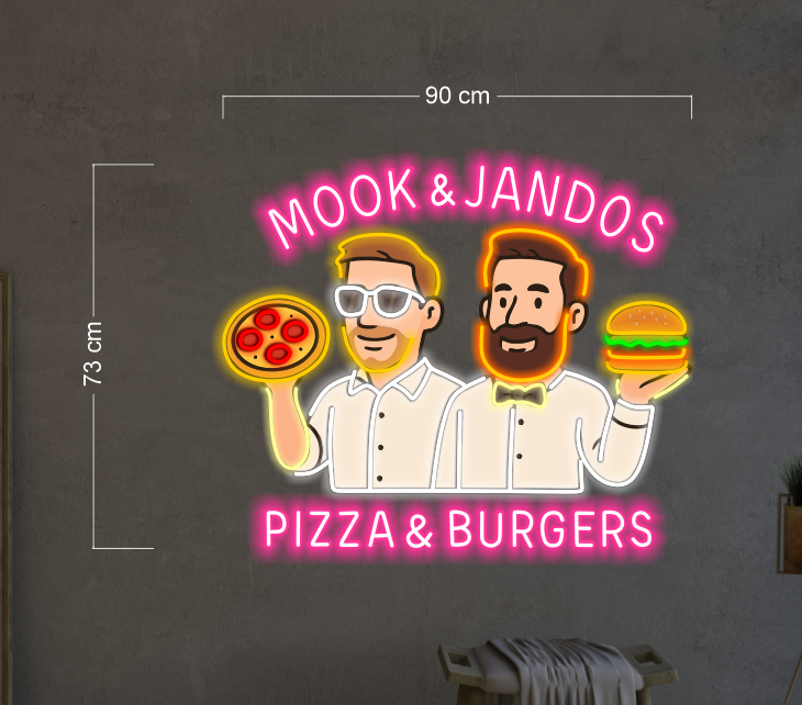 Enseigne au néon LED personnalisée pour entreprise 