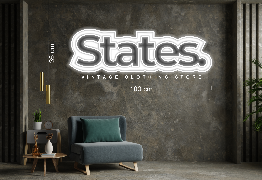 State logo| LED Neon Sign