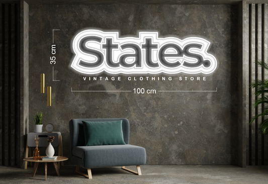 State logo| LED Neon Sign