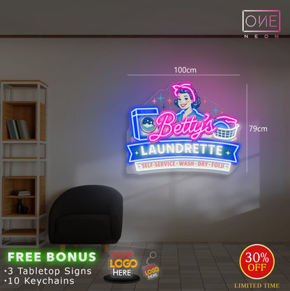 Enseigne au néon LED personnalisée pour entreprise 