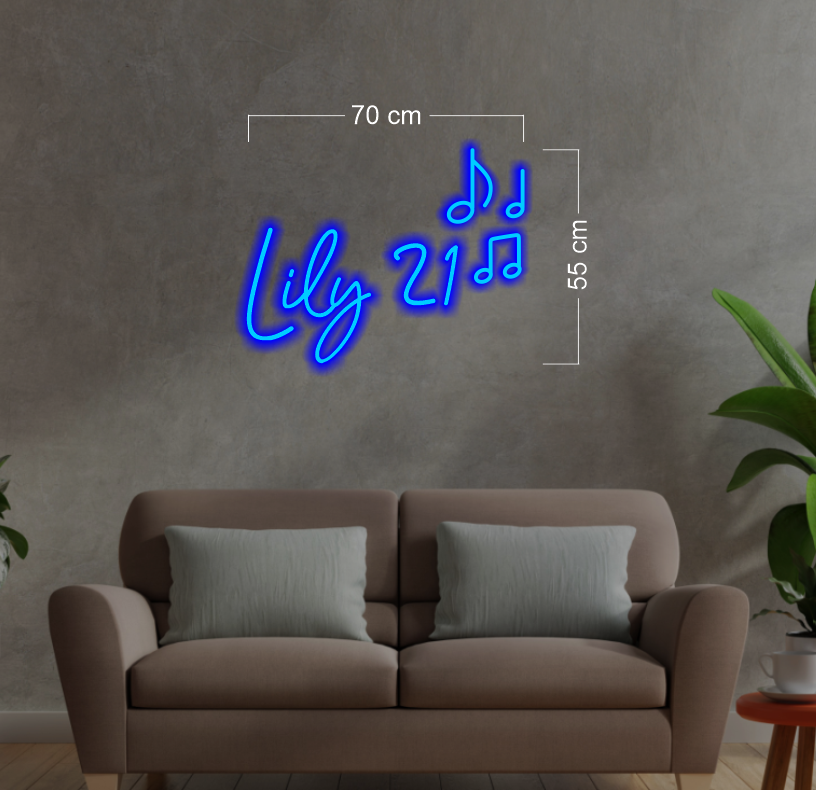 Enseigne au néon LED personnalisée pour entreprise 