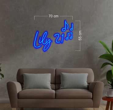 Enseigne au néon LED personnalisée pour entreprise 