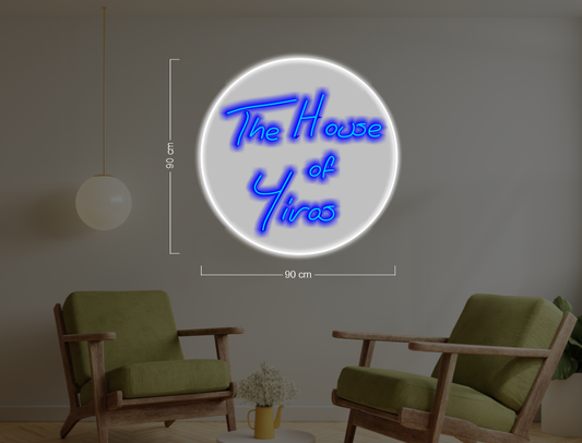 Enseigne au néon LED personnalisée pour entreprise 