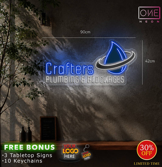 Crafters plumbing & blockages | LED Neon Sign