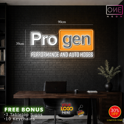 Pro Gen logo  | LED Neon Sign