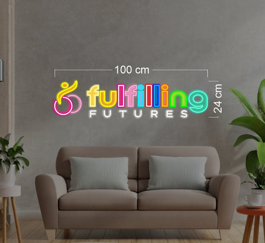 Enseigne au néon LED personnalisée pour entreprise 