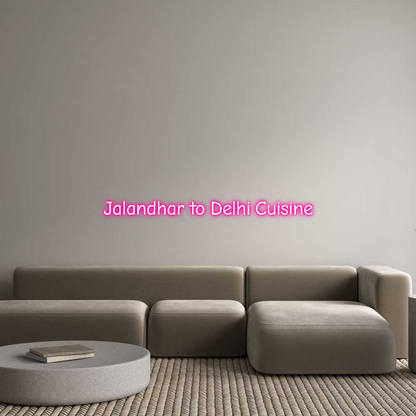 Custom Neon: Jalandhar to ...