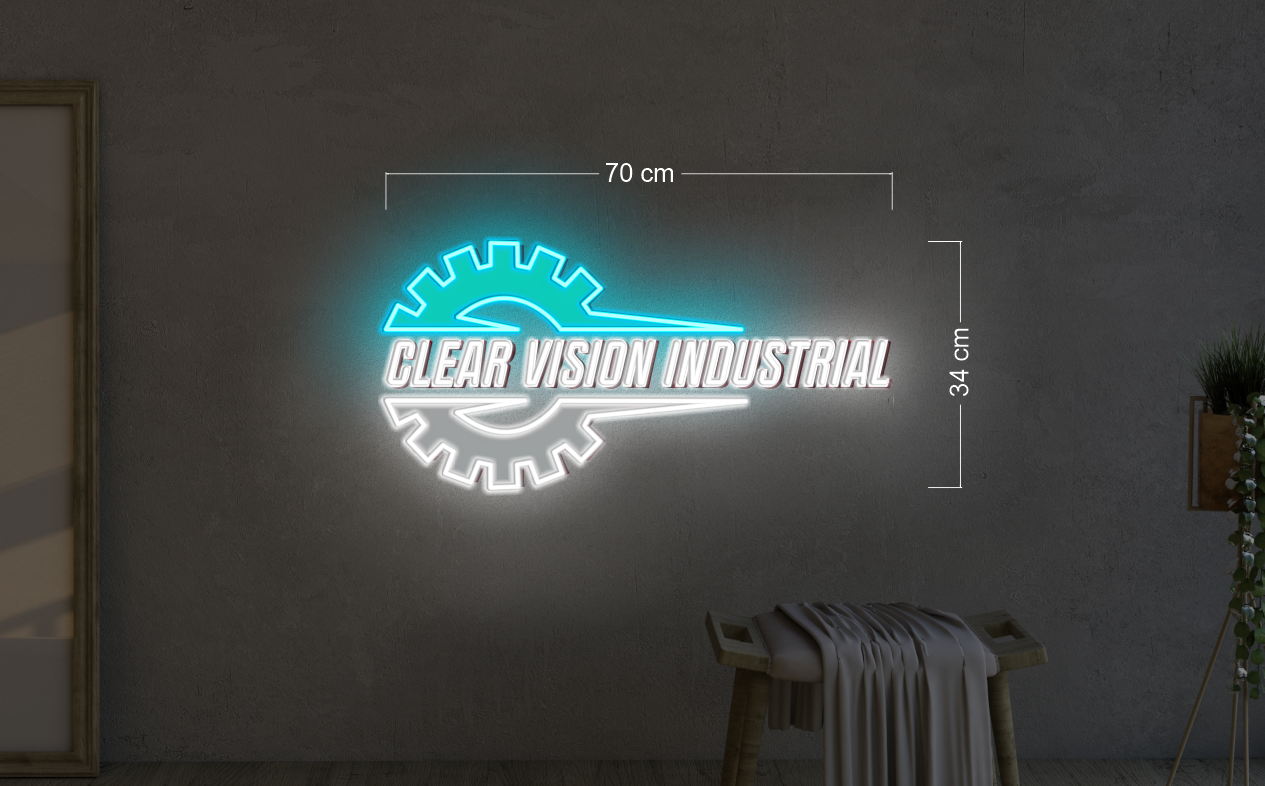 Enseigne au néon LED personnalisée pour entreprise 