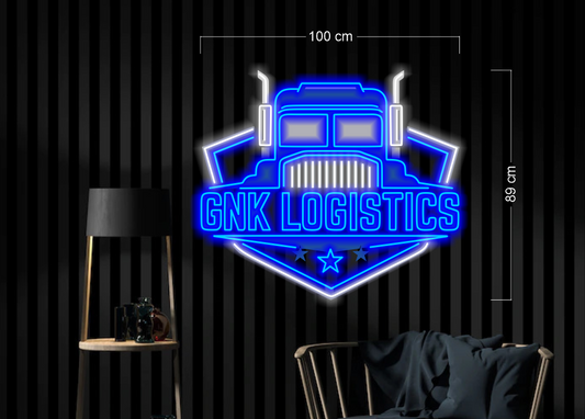 GNK LOGISTICS | LED Neon Sign