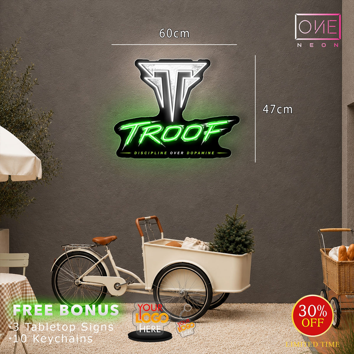TROOF | LED Neon Sign